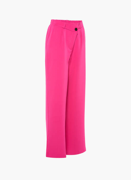 Pantalon droit rose HAILYS femme