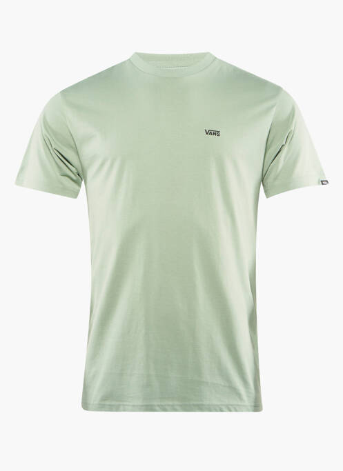 T-shirt vert VANS pour homme