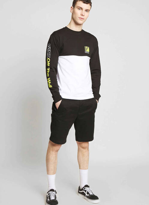 T-shirt blanc VANS pour homme