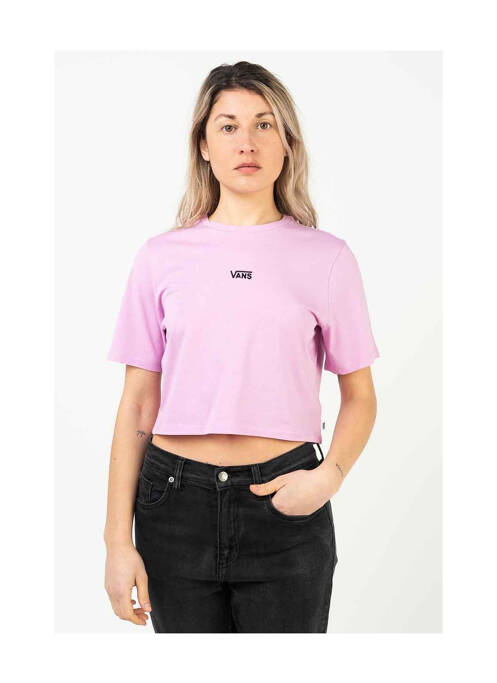 T-shirt blanc VANS pour femme