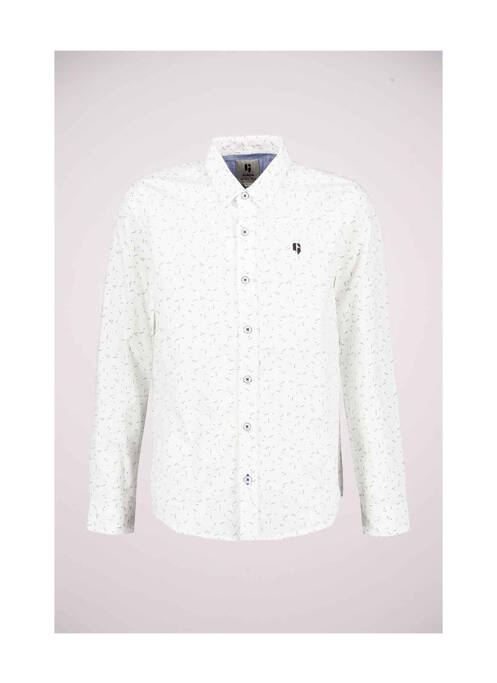 Chemise manches longues blanc GARCIA pour garçon