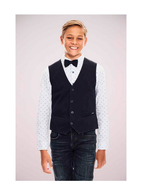 Gilet sans manche bleu GARCIA pour garçon