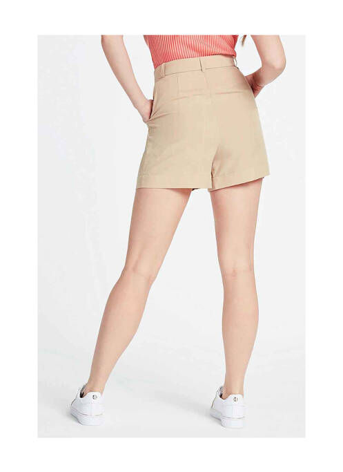 Short beige GUESS pour femme