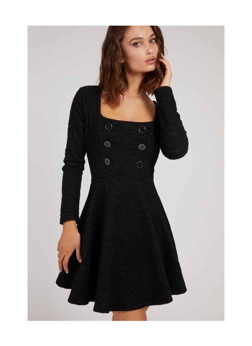 Robe courte noir GUESS pour femme