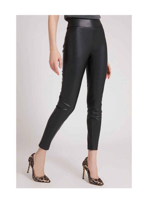 Pantalon slim noir GUESS pour femme