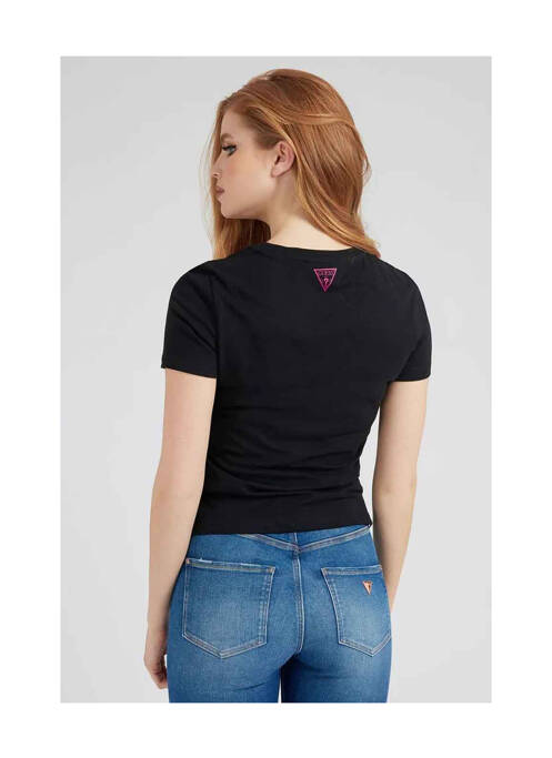 Top noir GUESS femme