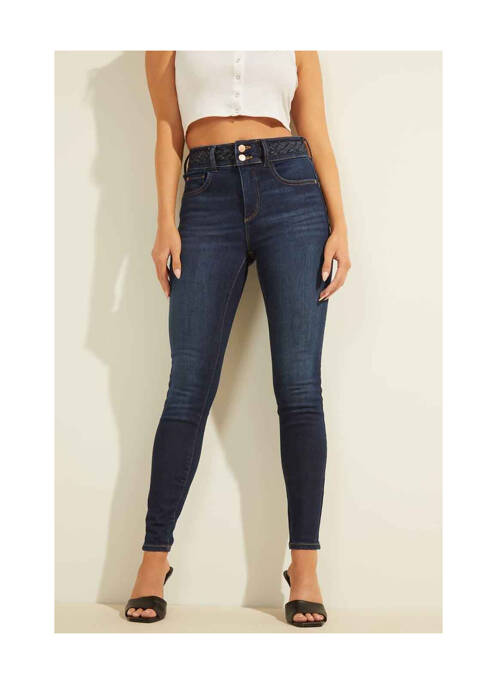 Jeans skinny bleu GUESS pour femme