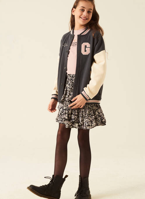 Jupe courte noir GARCIA pour fille
