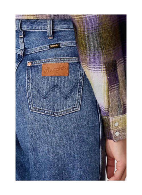 Jeans coupe droite bleu WRANGLER pour femme