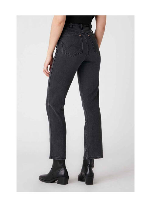 Jeans coupe droite gris WRANGLER pour femme