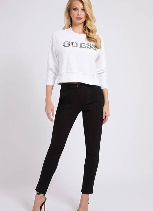 Pantalon chino noir GUESS pour femme