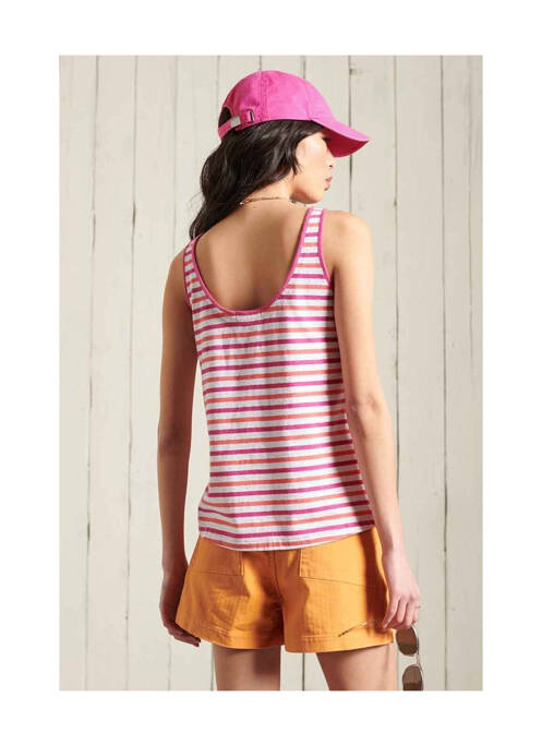 Top orange SUPERDRY pour femme