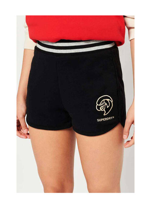 Short noir SUPERDRY pour femme