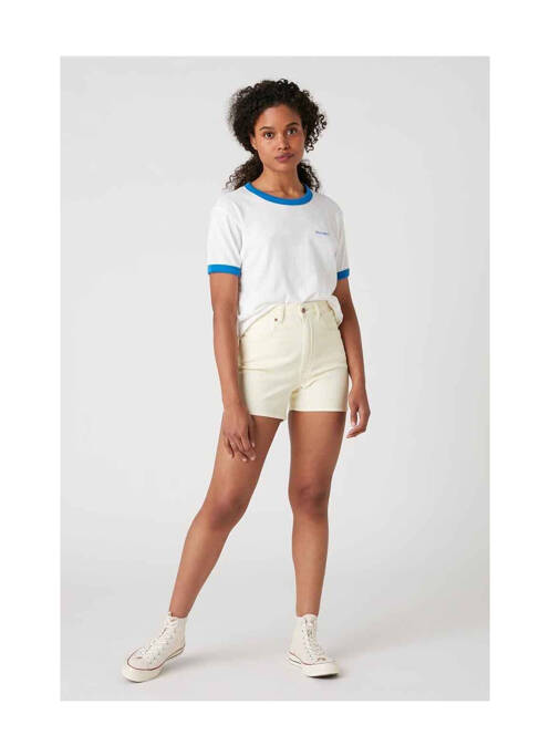 T-shirt bleu WRANGLER pour femme