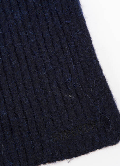 Echarpe bleu SUPERDRY femme