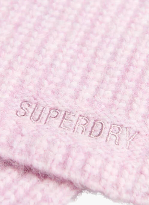 Echarpe violet SUPERDRY femme