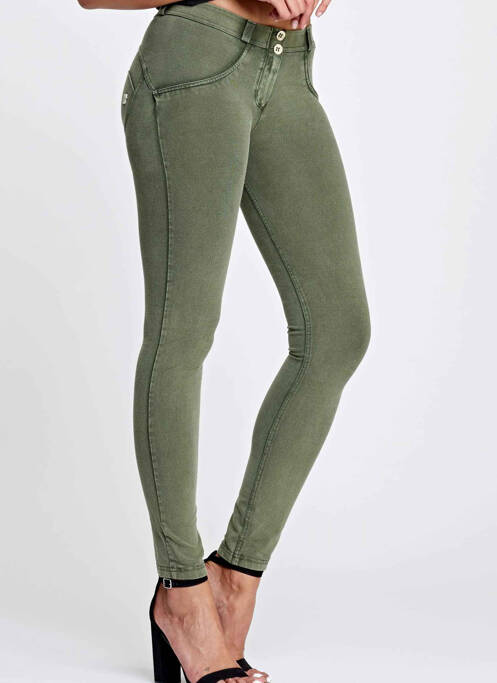 Jeans skinny vert FREDDY pour femme