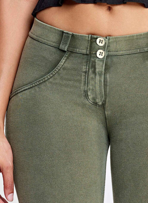 Jeans skinny vert FREDDY pour femme