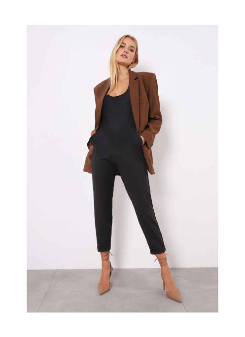 Combi-pantalon noir PLEASE pour femme