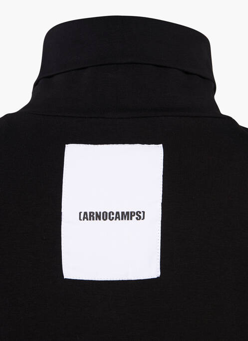 Pull col roulé noir YOUNG DESIGNERS pour homme