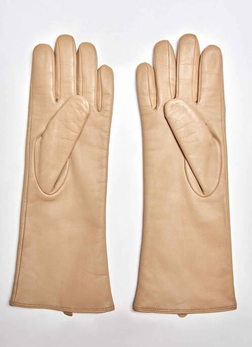 Gants beige YUGEN pour femme