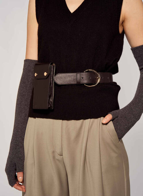 Ceinture noir YUGEN pour femme