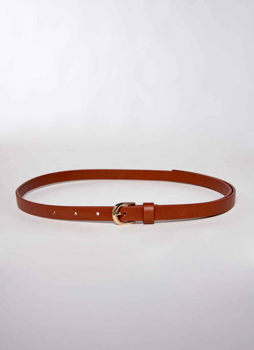 Ceinture marron YUGEN pour femme