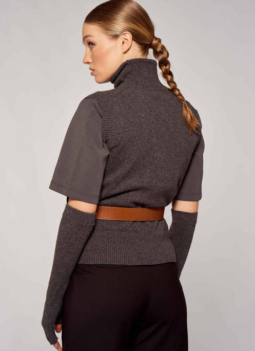 Débardeur gris YUGEN pour femme