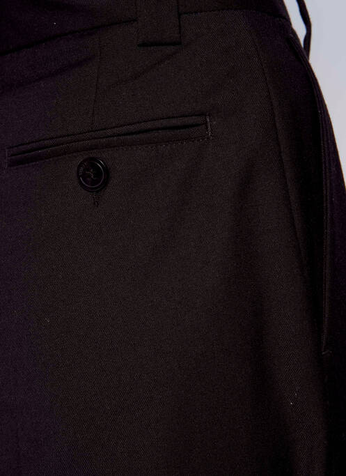 Pantalon droit noir YUGEN pour femme