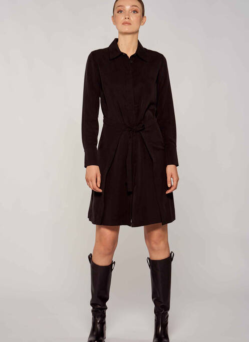 Robe courte noir YUGEN pour femme