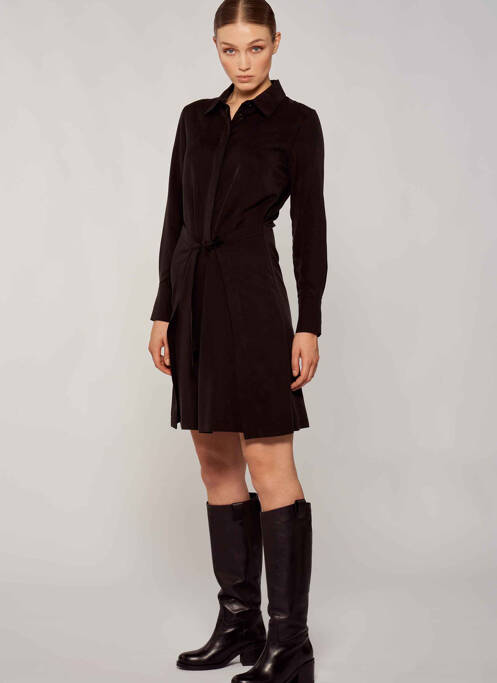 Robe courte noir YUGEN pour femme