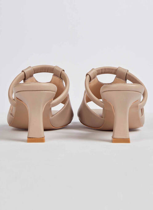 Sandales/Nu pieds beige YUGEN femme