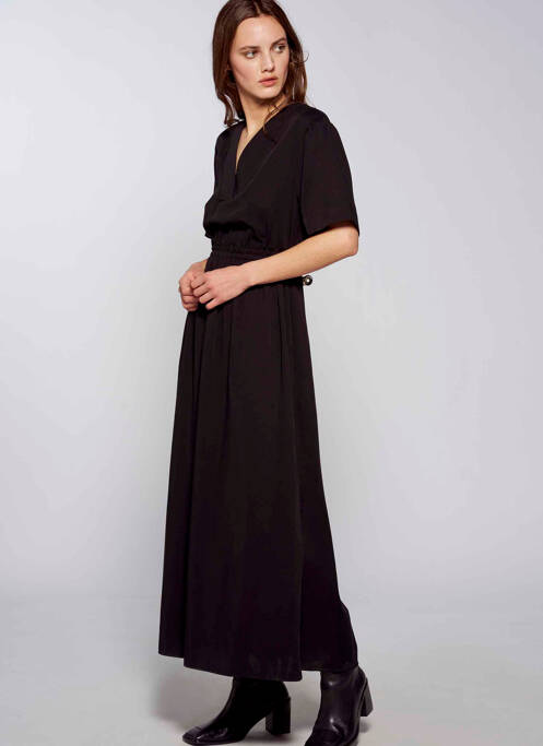 Robe longue noir YUGEN pour femme