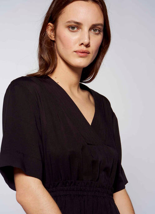 Robe longue noir YUGEN pour femme