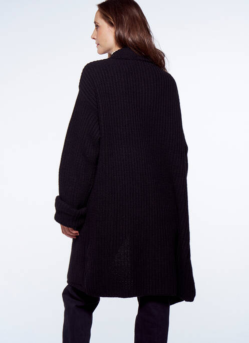 Gilet manches longues noir YUGEN pour femme