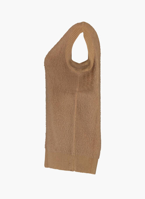 Débardeur marron HAILYS pour femme