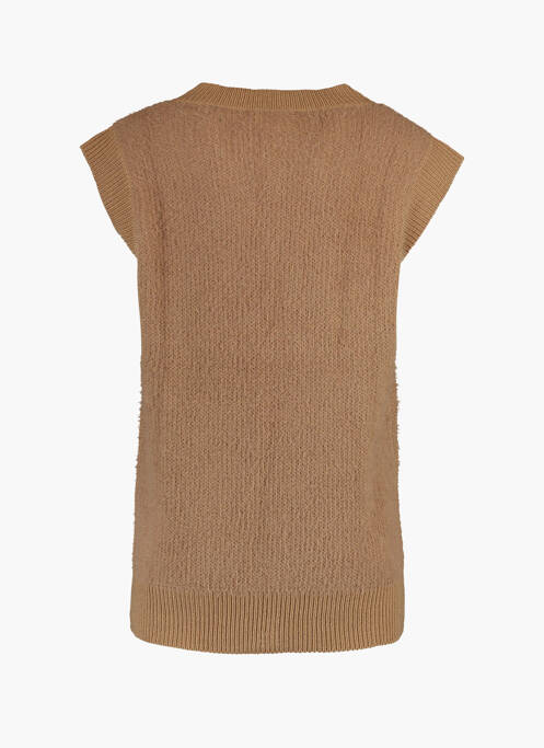 Débardeur marron HAILYS pour femme
