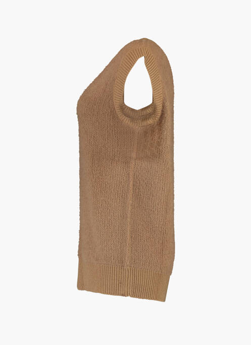 Débardeur marron HAILYS pour femme