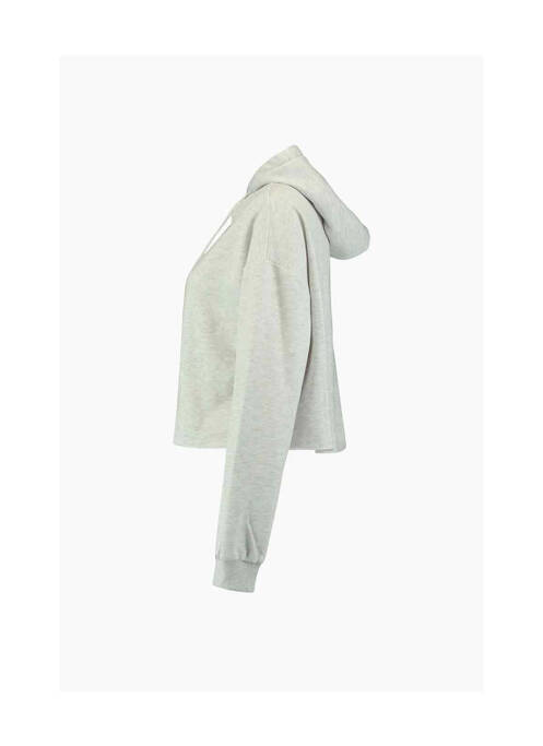 Sweat-shirt à capuche gris HAILYS pour femme