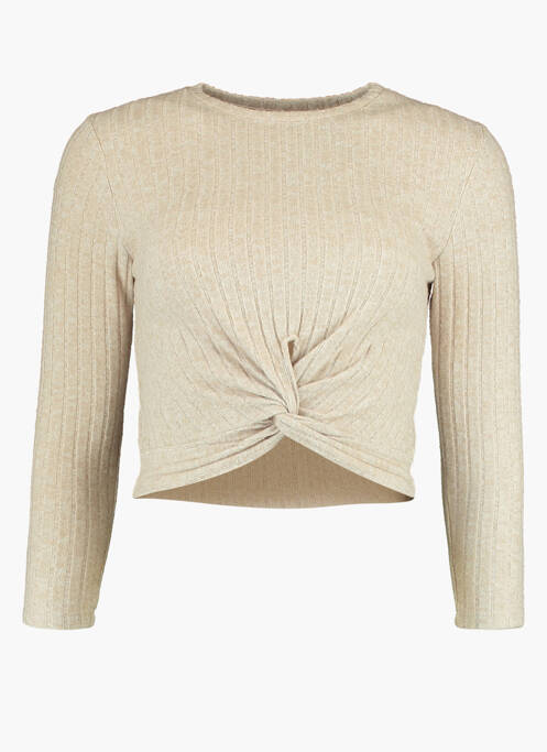 Pull beige HAILYS pour femme