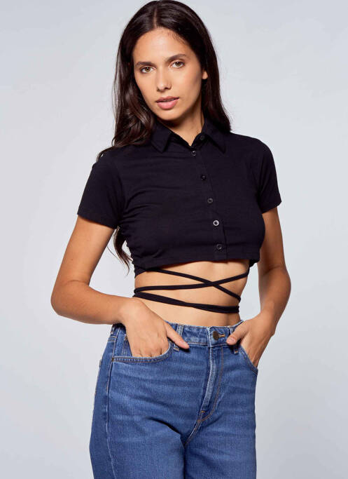 T-shirt noir MOTEL pour femme