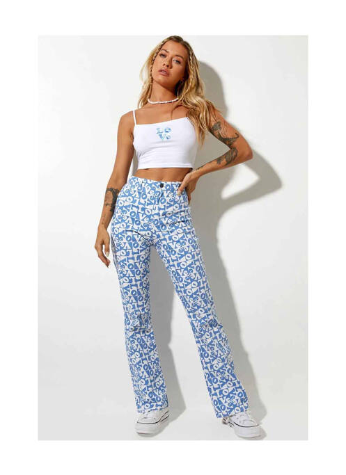 Top blanc MOTEL pour femme