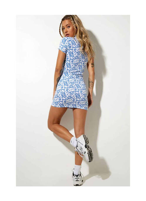 Robe courte bleu MOTEL pour femme