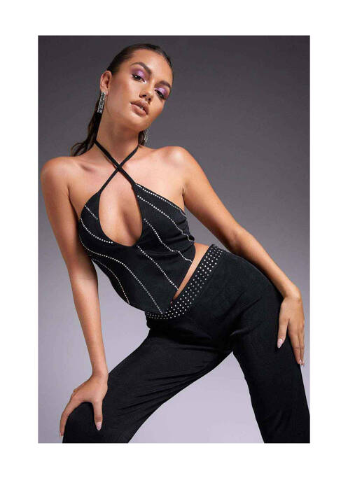 Top noir MOTEL pour femme