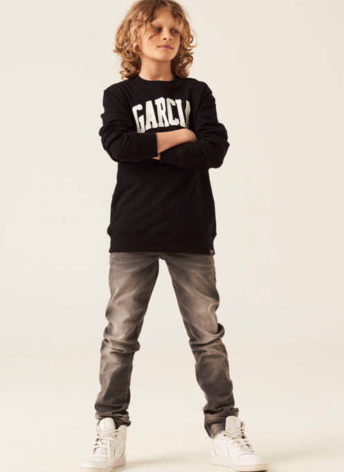 Sweat-shirt noir GARCIA pour fille