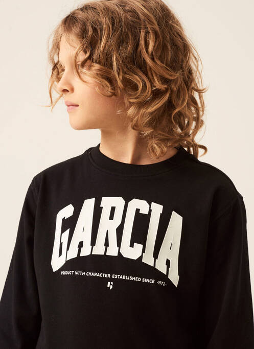 Sweat-shirt noir GARCIA pour fille