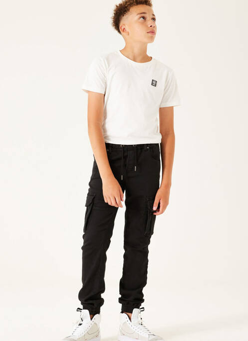 Pantalon cargo noir GARCIA pour garçon