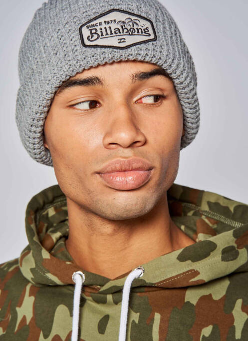 Bonnet gris BILLABONG homme