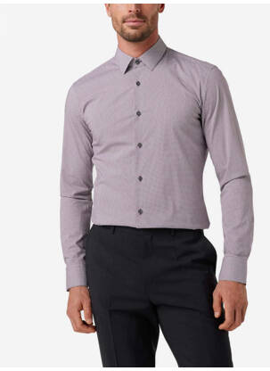 Chemise violet HUGO BOSS homme