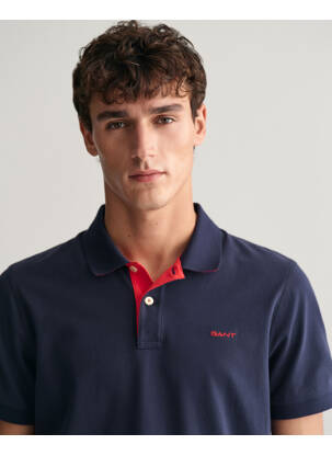 Polo bleu marine GANT homme